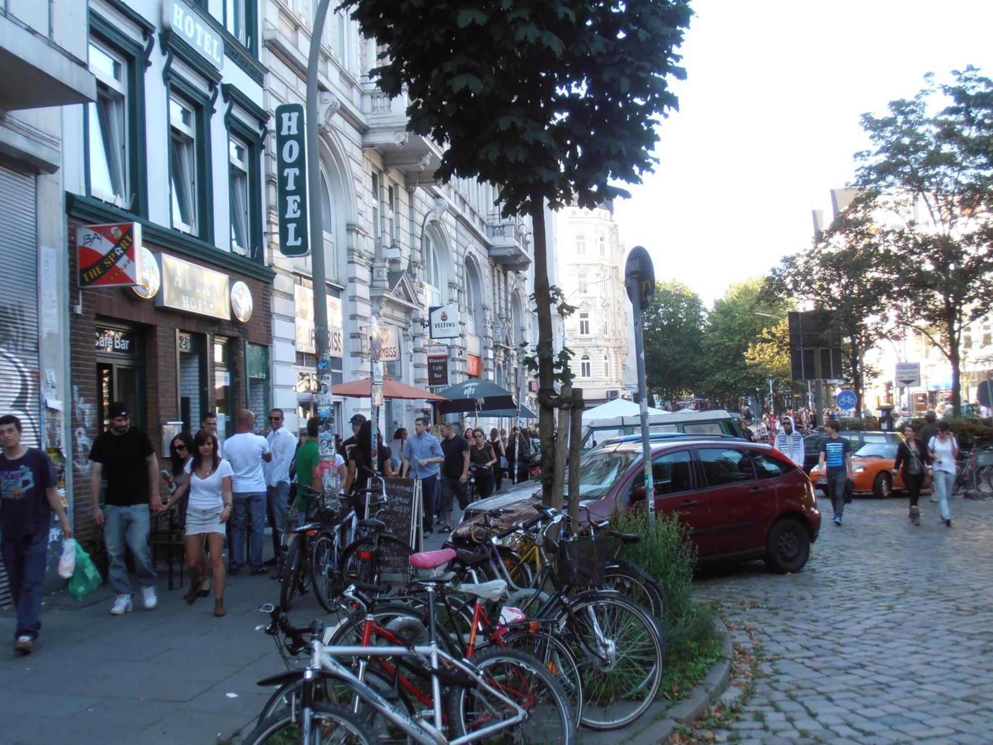 Altan Hotel Hamburg-Harburg Buitenkant foto